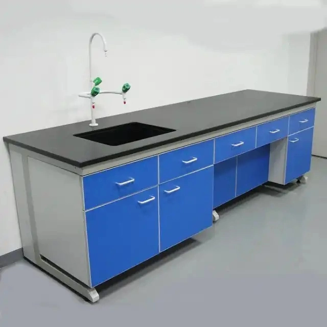 Phytopathology Wear Resistance Laboratory Medical Inspection Laboratory Test Bench with Extract and Rack