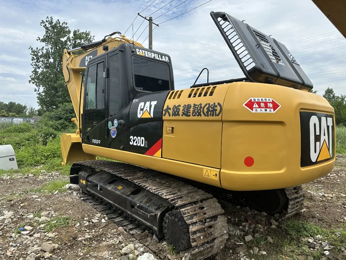 Used Cat Excavator 320d Caterpillar Digger Secondhand 20t Construction Machinery Original Equipment