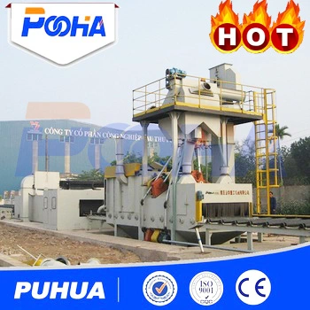 Steel Plate Shot Blasting Machine Construction Equipment