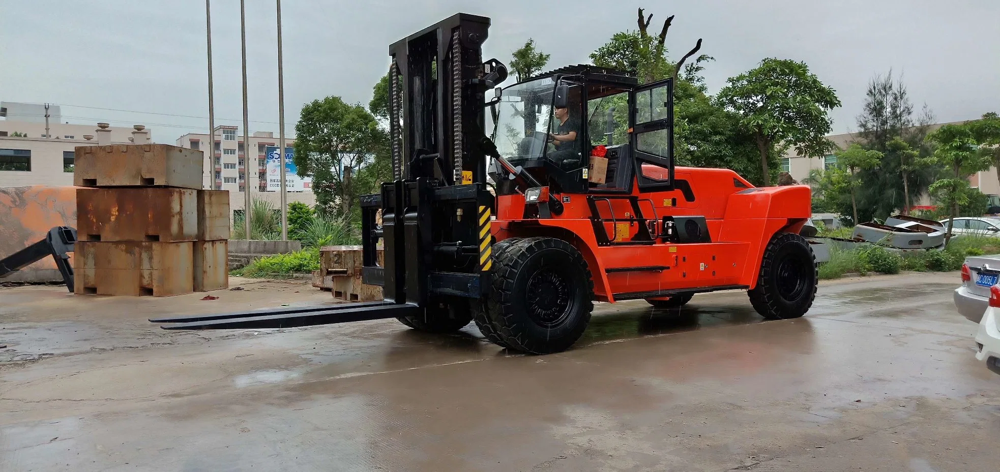 20 Ton carro FD200 do TCM Japão referido utilizou o TCM 3t 5t 6t 10t 20t Veículo Diesel