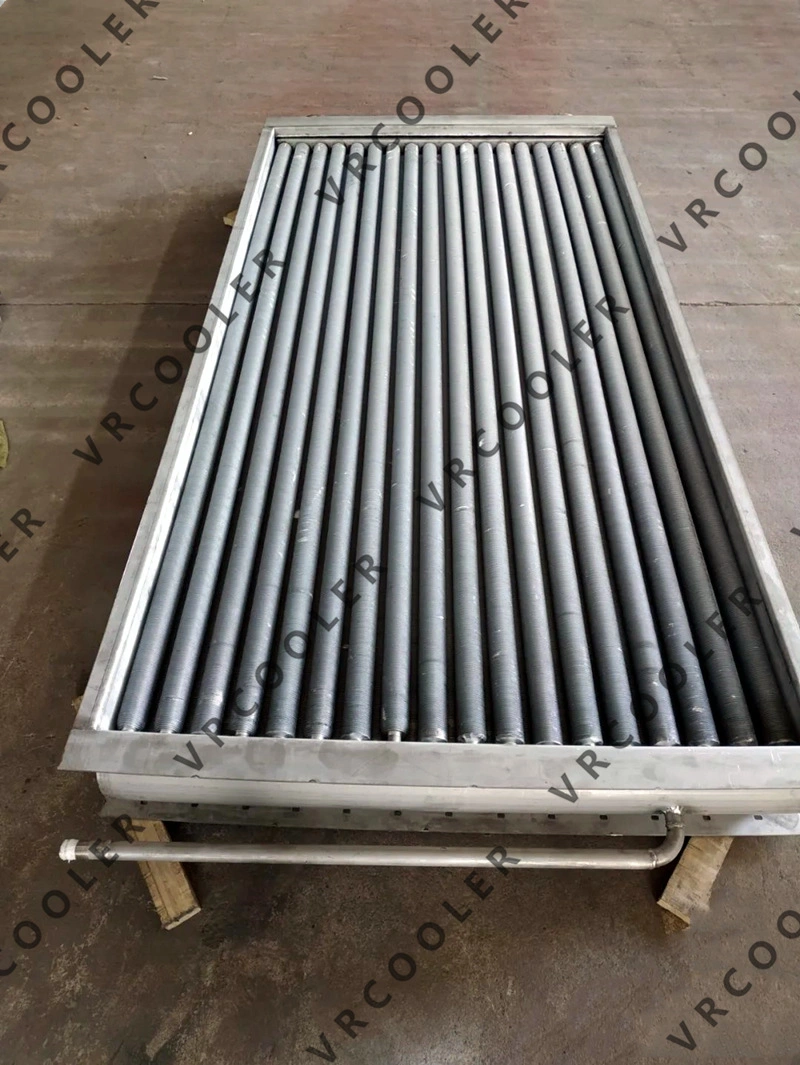 Latex Extruded Aluminum Tubes Finned Tubes for Stenter Drying Laundry Machines