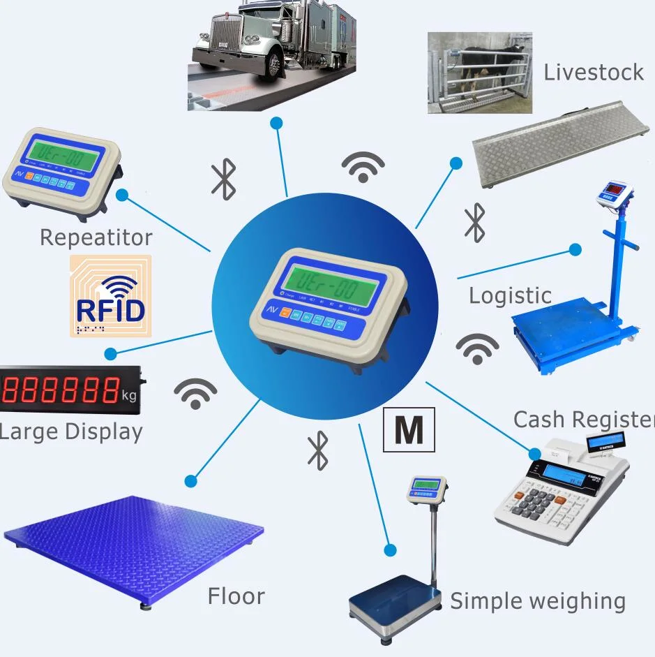 Elektronische Gewichtsmaschine Industrielle digitale Wiegung als-3 Logistikwaage