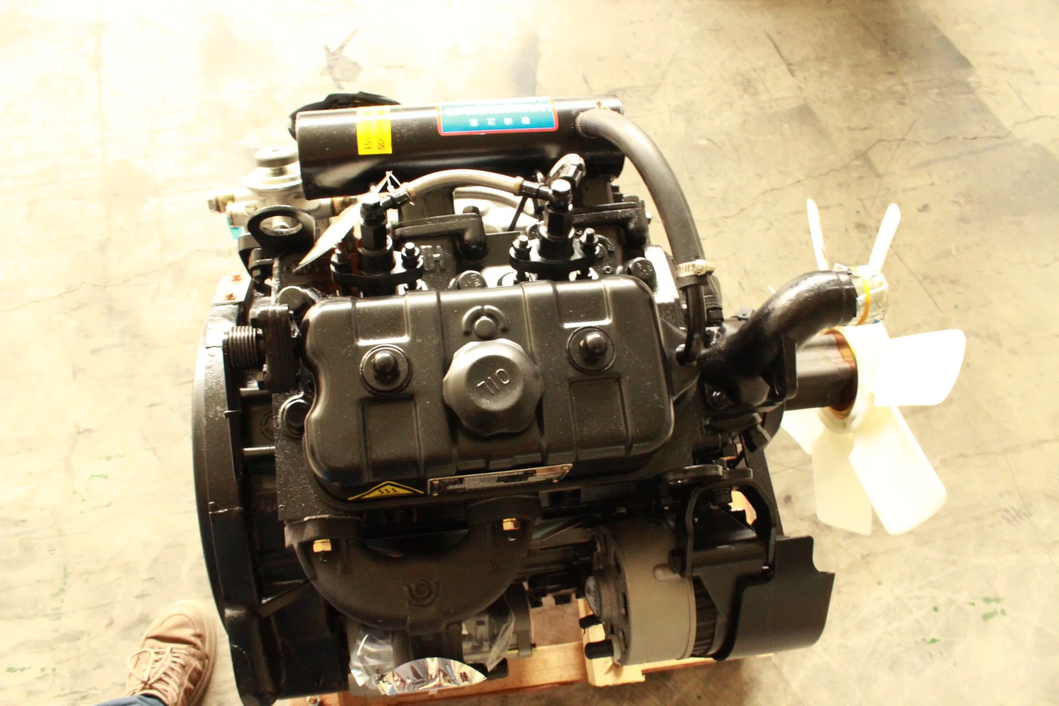 New Style Double Twin Cylinder Diesel Engine with Light