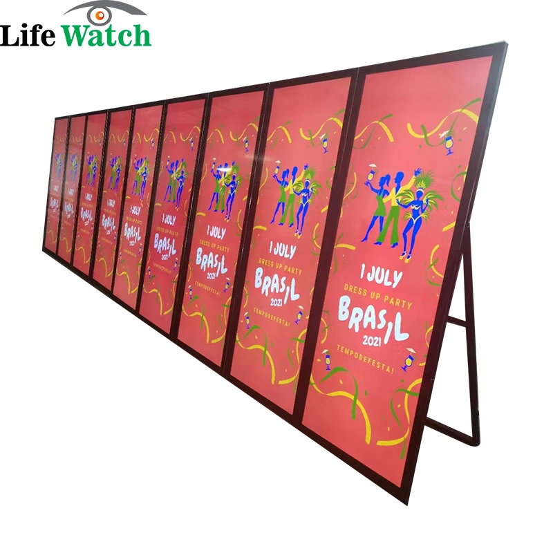 Lifewatch 70-inch OEM Digital Signage Advertising Video Player Indoor Interactive Ecrã LCD Totem Ecrã Táctil vertical de chão Kiosk