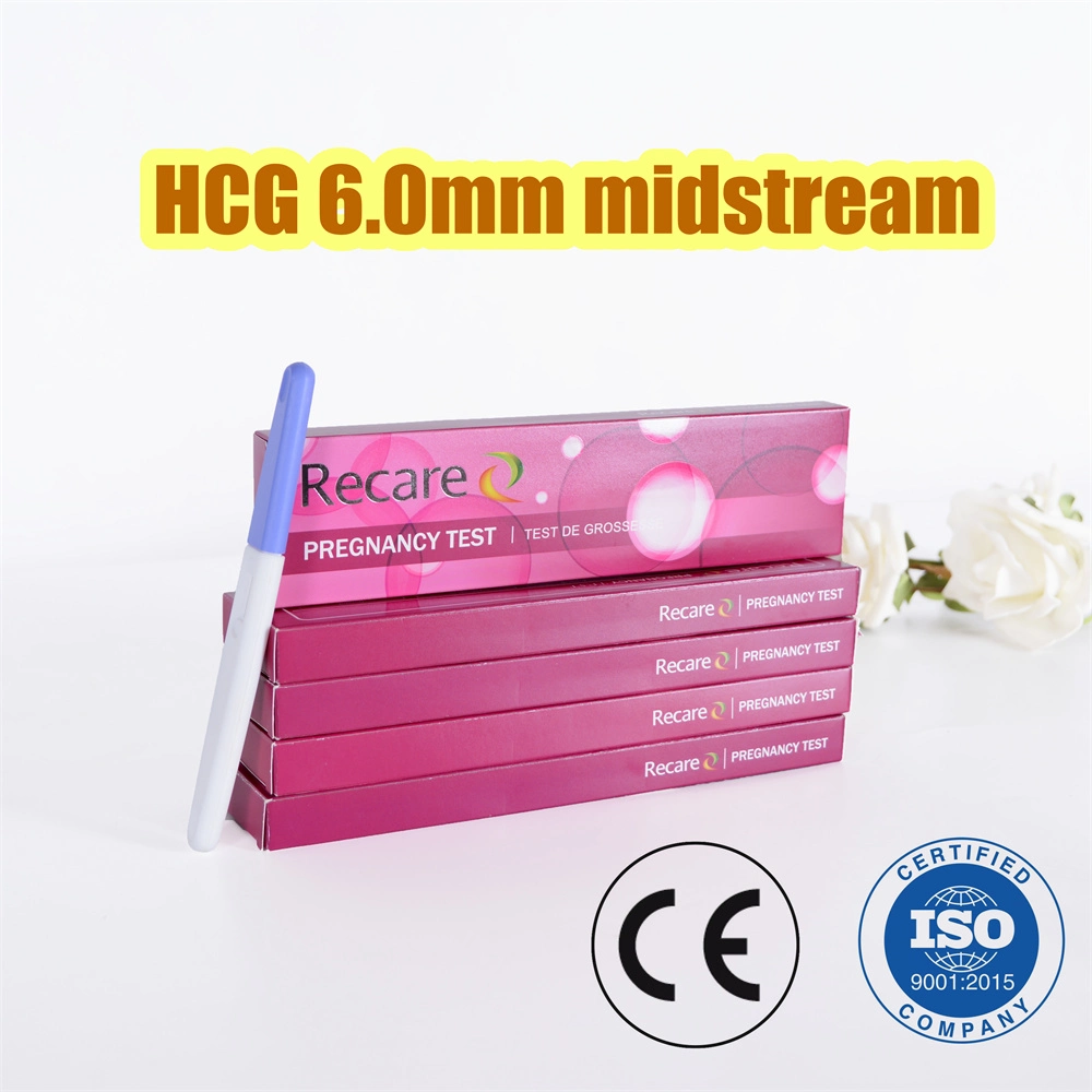 Medical Supply Pregnancy Test Midstream Health Care for Home Use HCG Pregnancy Test