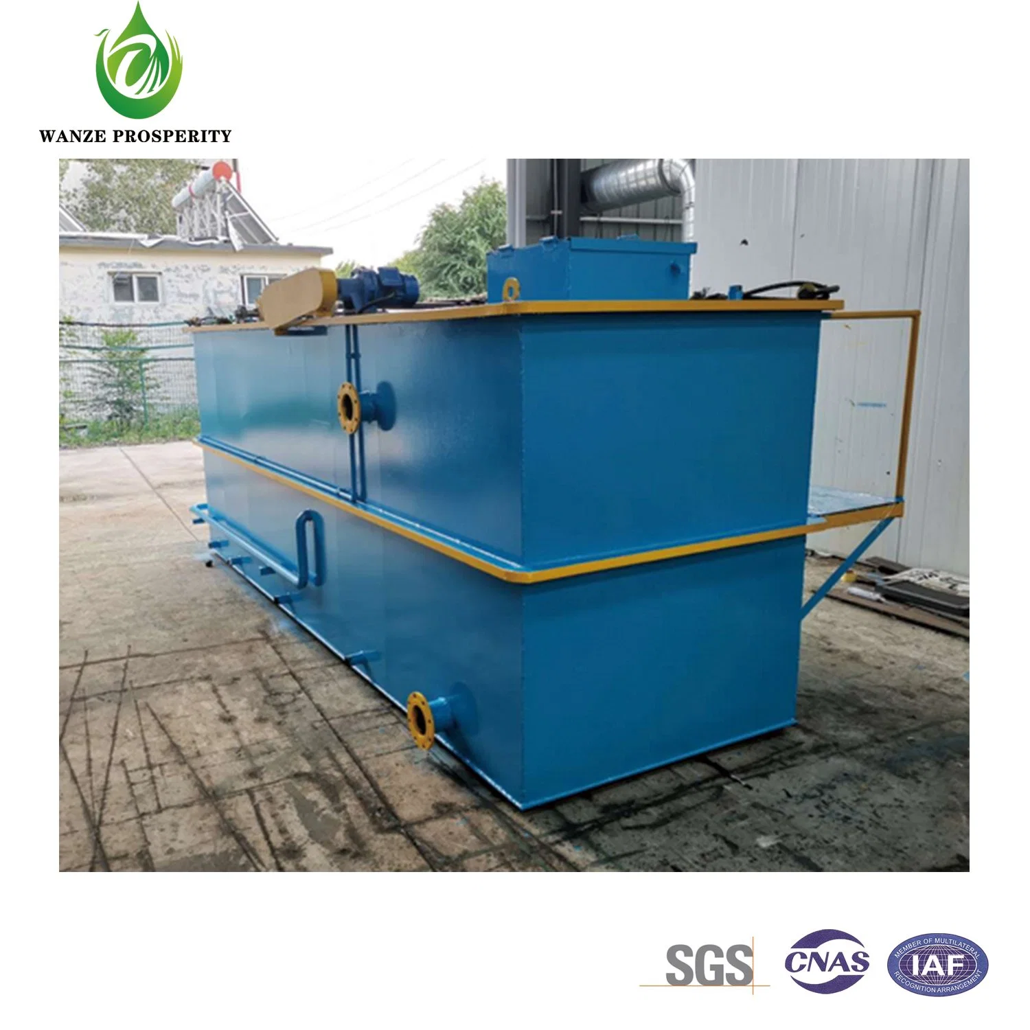 Food Rice Noodles Factory Sewage Treatment Equipment