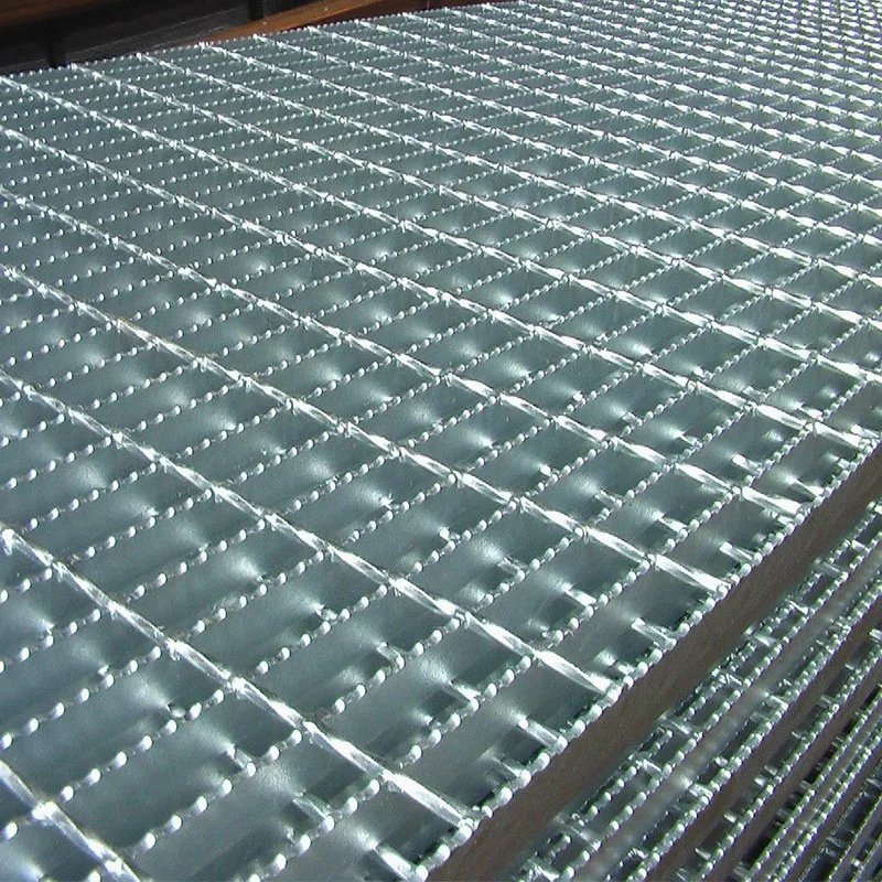 Günstige Stahl Gitter Material Gezackten Galvanisierten Abfluss Abdeckung Gitter Galvanisiert