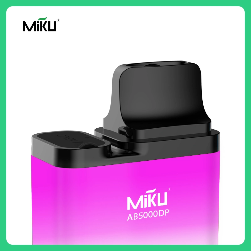 High-Capacity 10ml E-Liquid Storage Longest Lasting Disposable/Chargeable Vapes Miku 5000 Puffs Wholesale/Supplier Hookah