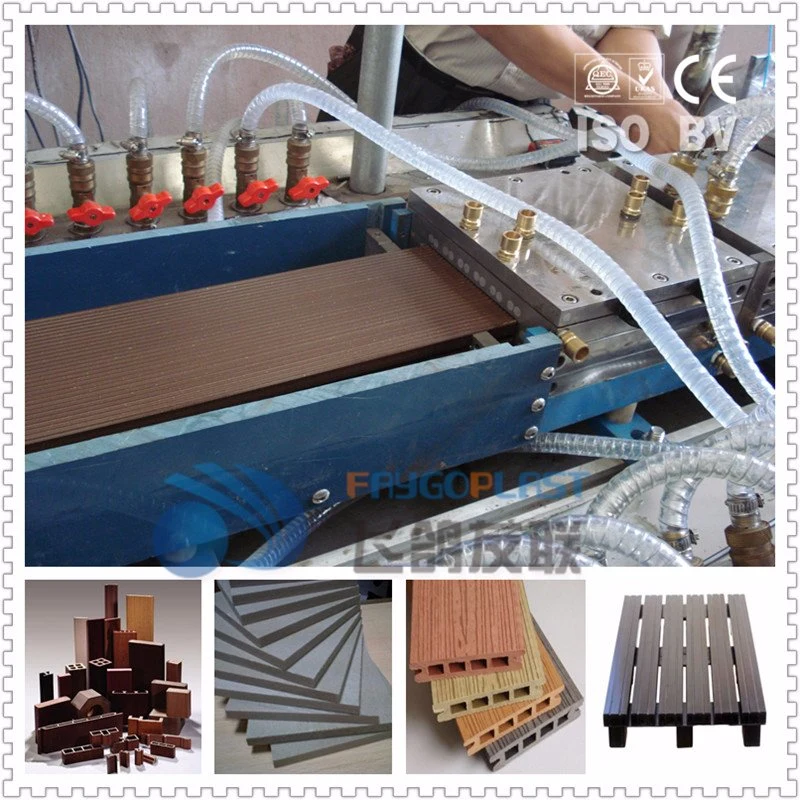 WPC (Wood Plastic composite) Decking Profile Production Line