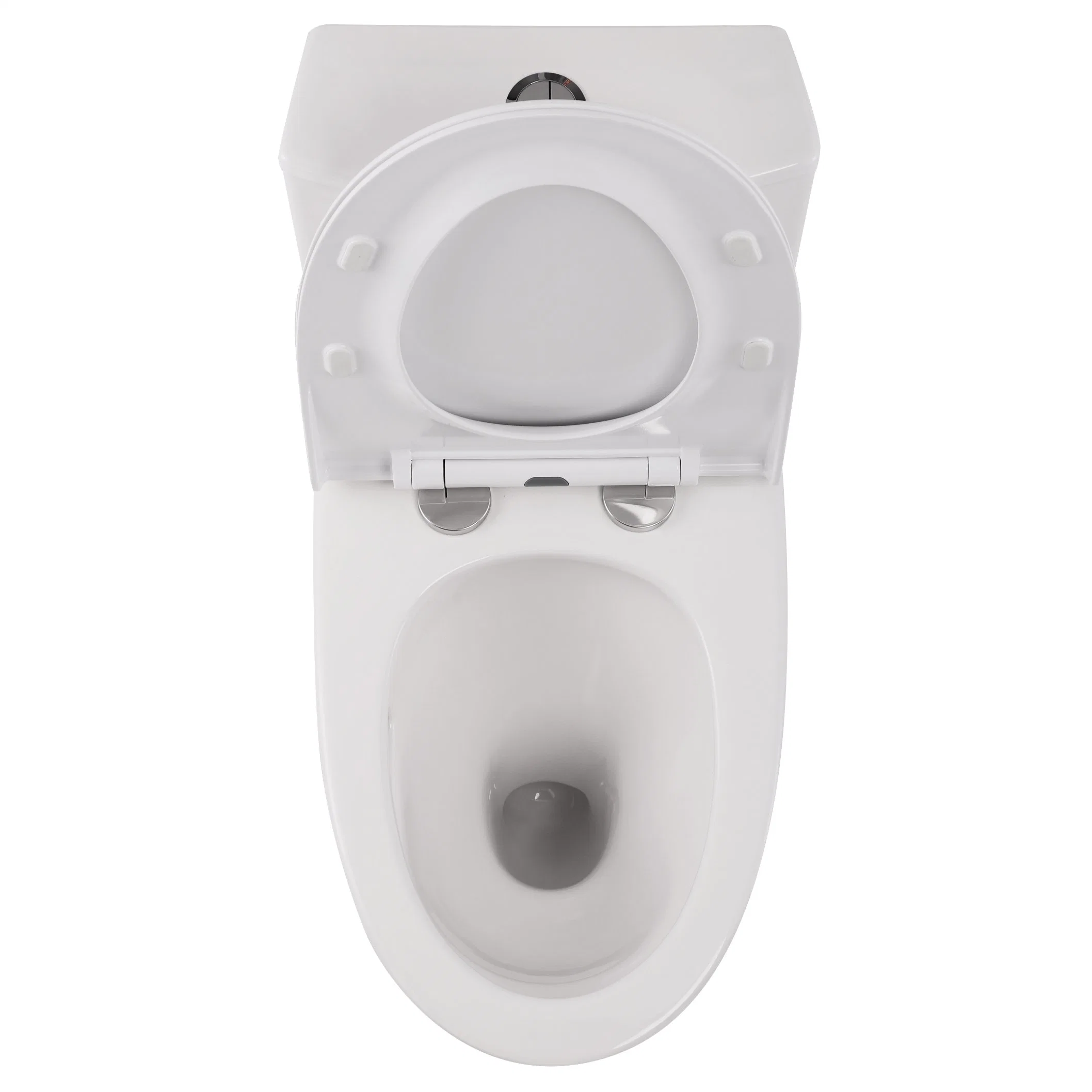 Bathroom Furniture Sanitary Ware Ceramica Water Closet Single Hole Tornado Whirlpoo One Piece Toilet Bowl