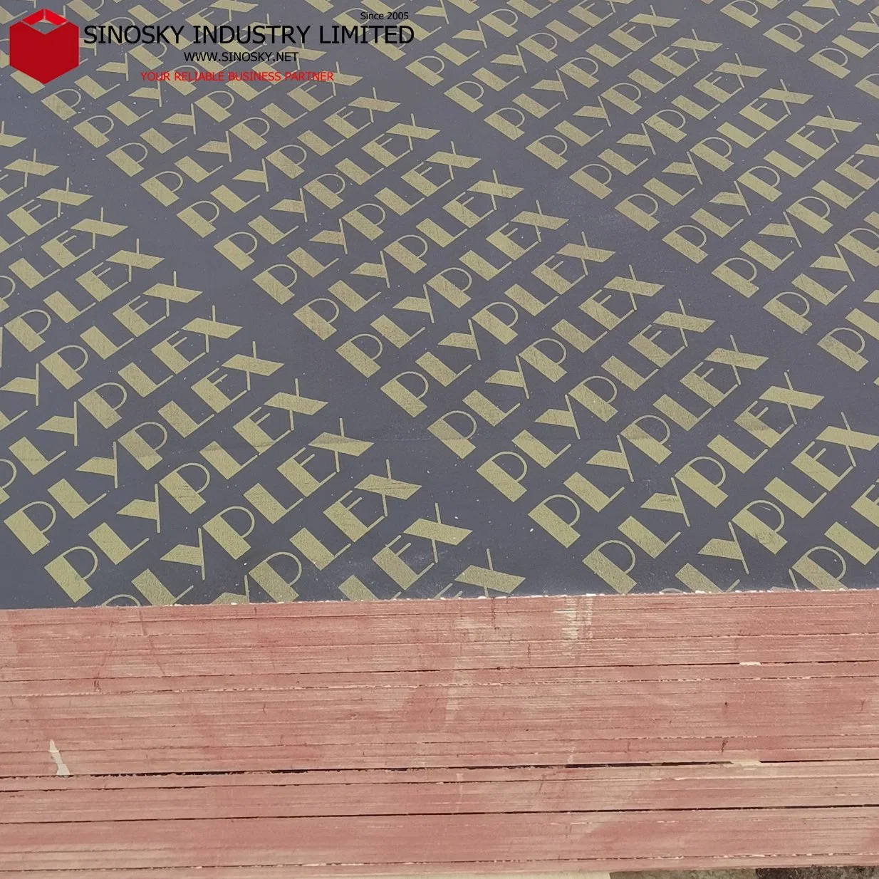 Brown Film Face Plywood. 18mm and 12mm Film Face Plywood,