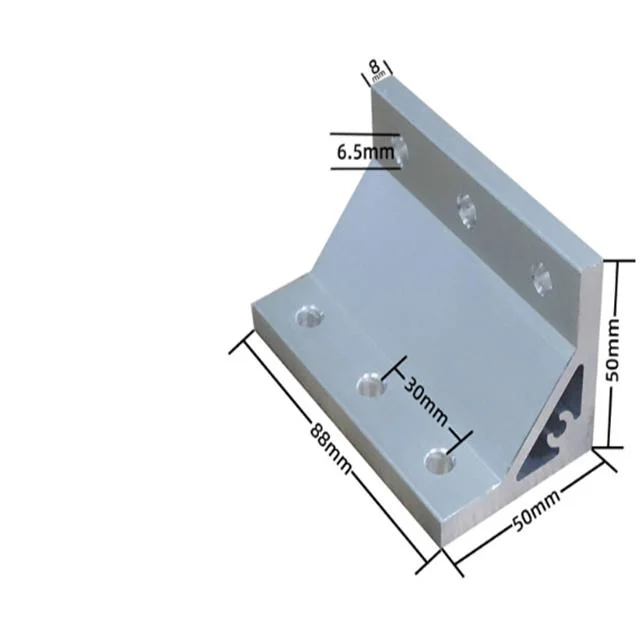 20 30 40 Aluminum Extrusion Profile Angle Bracket 90 Degree Bracket