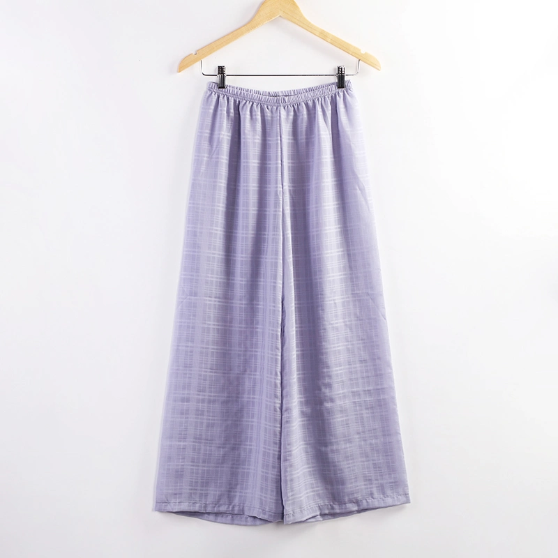 2023 Dernier Pantalon d'Été Relax pour Femmes Pantalon de Pyjama Pantalon de Maison Carré Lâche en Coton et Lin Pantalon Décontracté pour Femmes Pantalon Large à Jambes Larges.