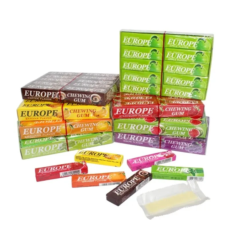 Wholesale/Supplier Custom OEM Design Fruity Europe Chewing Gum