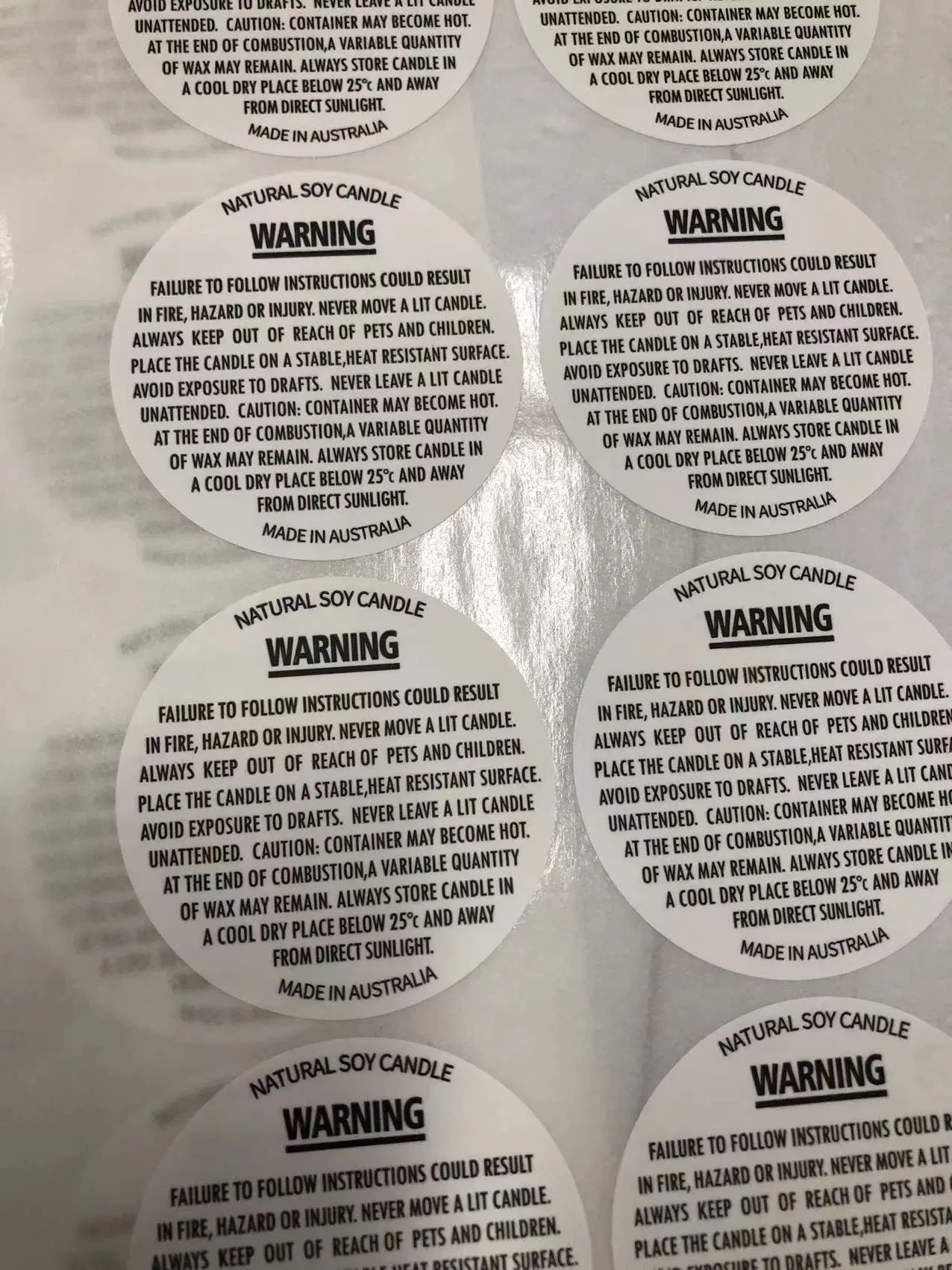 Factory Wholesale/Supplier Custom Adhesive Round Matt Sticker Packaging Label Approved by FSC/SGS/CE/ISO9001 Export to USA, UK, Japan, Australia Sticker