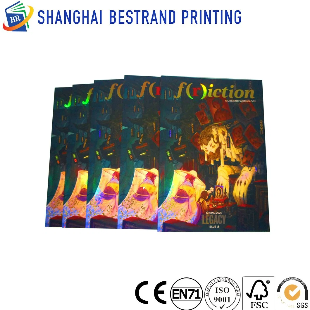 Best Selling Comic Book Printing with Shrink Wrap