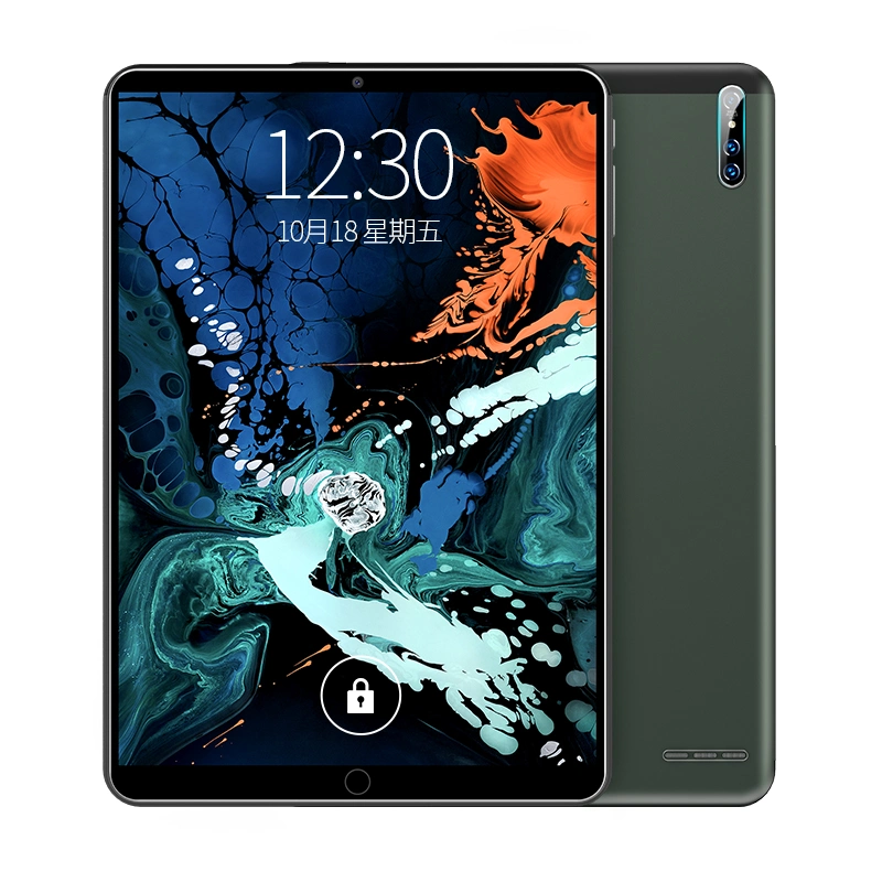 Tableta de pantalla completa HD de 10 pulgadas barata 6GB+128GB ROM 5MP+8MP WiFi GPS Dual SIM sistema Android 10,0 niños Tablet PC