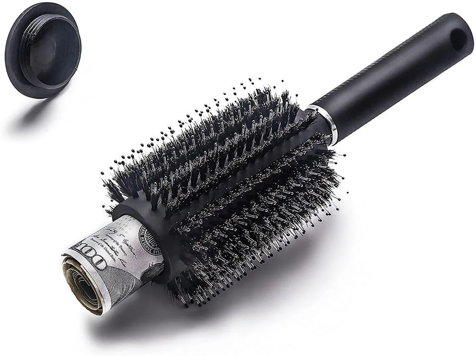 Travel or at Home Hair Brush Comb Diversion Stash Safes