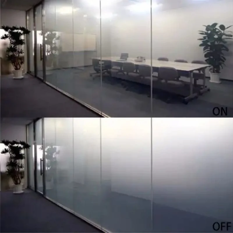 High Transparent Super Clear Privacy Glass Film UV Isolation Electric Tint Pdlc Save Energy Smart Diming Film