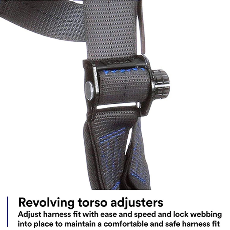 Fall Protection Industry Back D-Ring Auto Locking Quick Connect Safety Belt