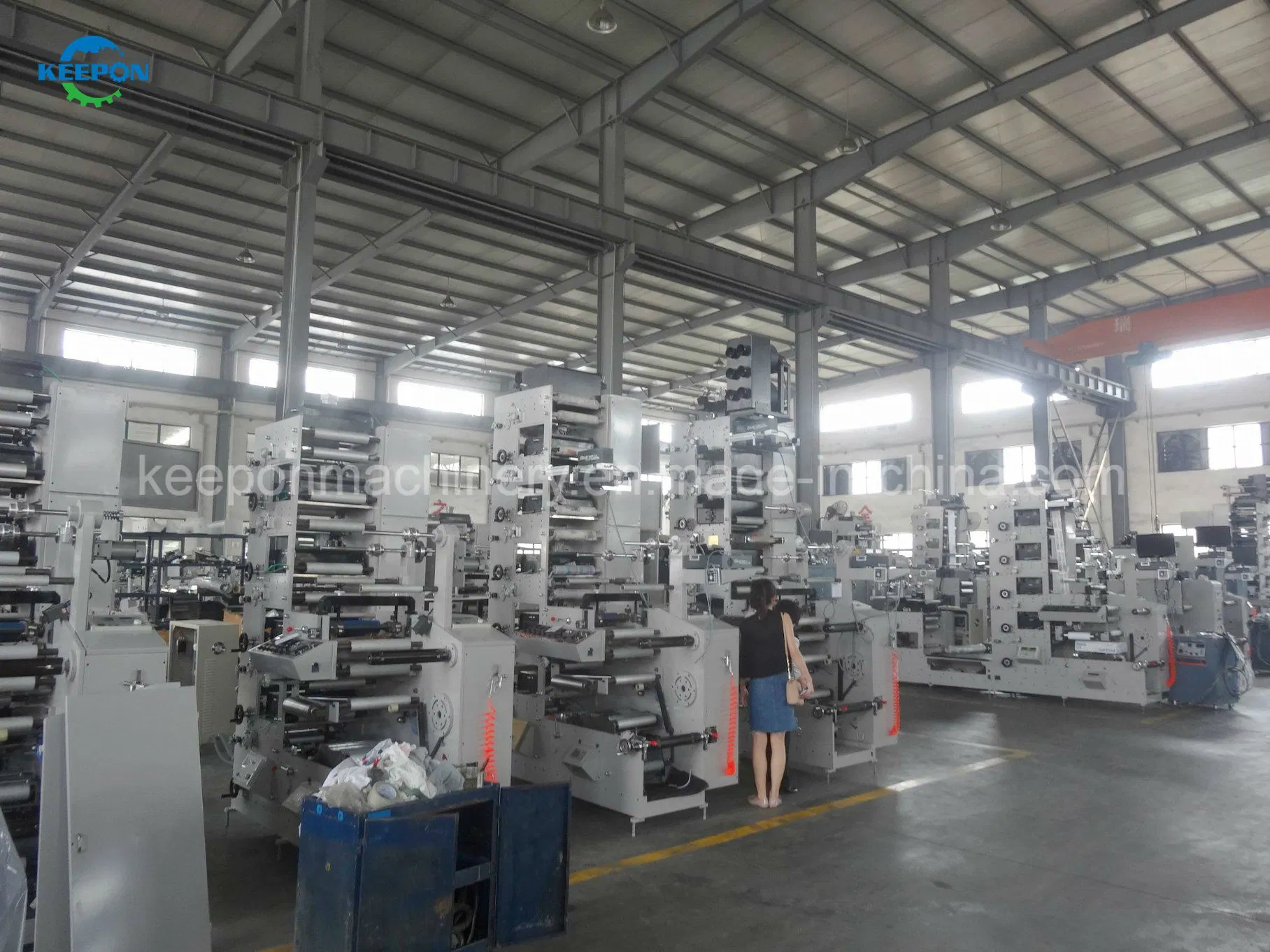 All Color Printing Press Machine for Stickers with 100m/Min Print Speed