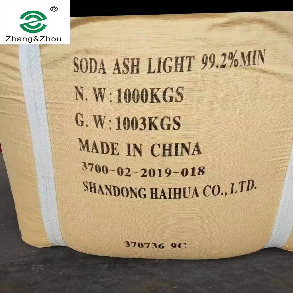 Soda Ash Light para metalurgia, vidrio, textil, impresión de tintura, detergente