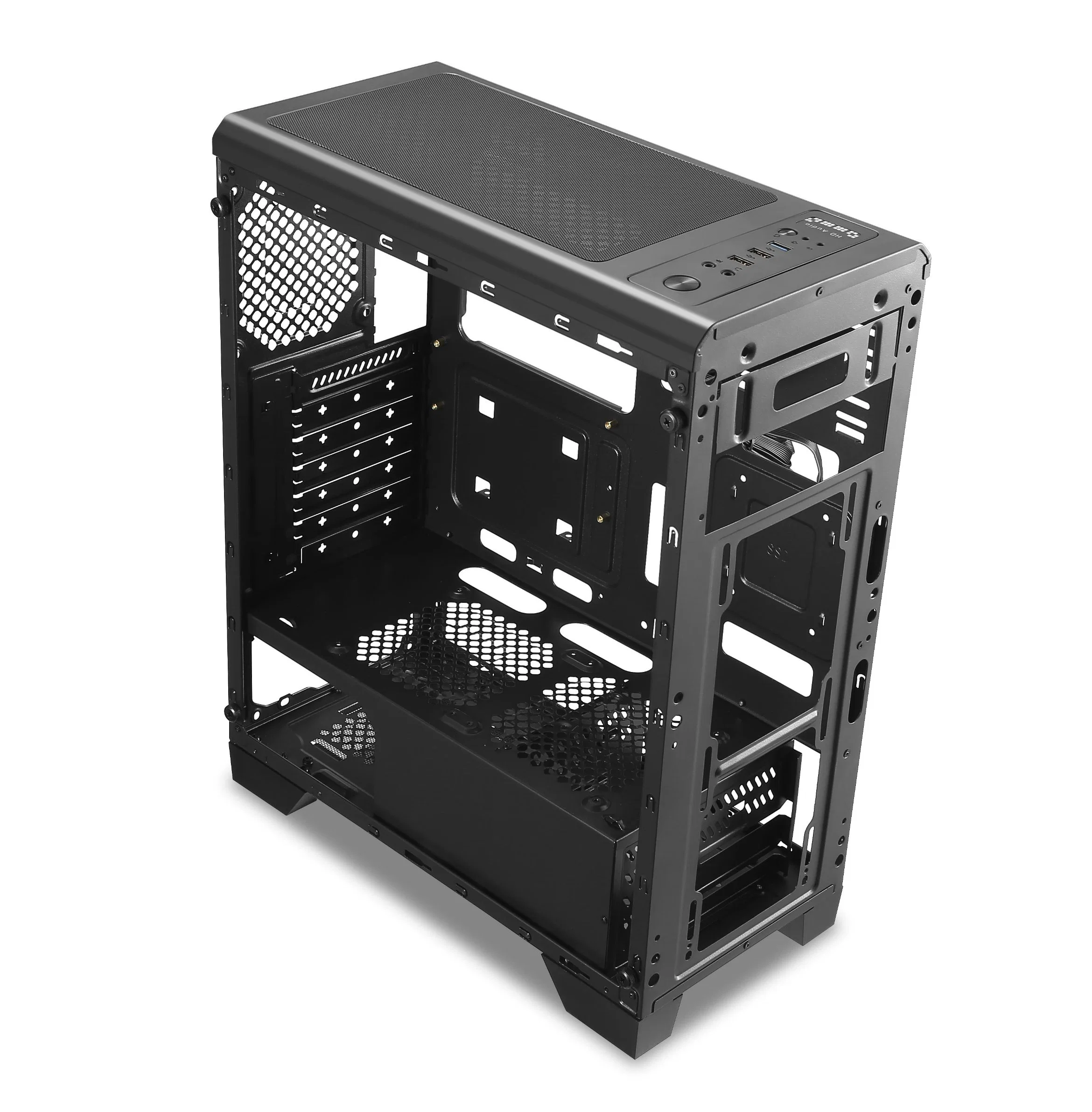 Le milieu de la tour de bureau de base Micro ATX d'affaires Café Itx boîtier de votre ordinateur