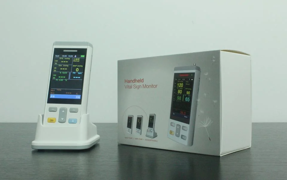 Medical Lab Equipment Handheld Medical Monitor with 3 Parameter Approved CE for Hospital and Clinic