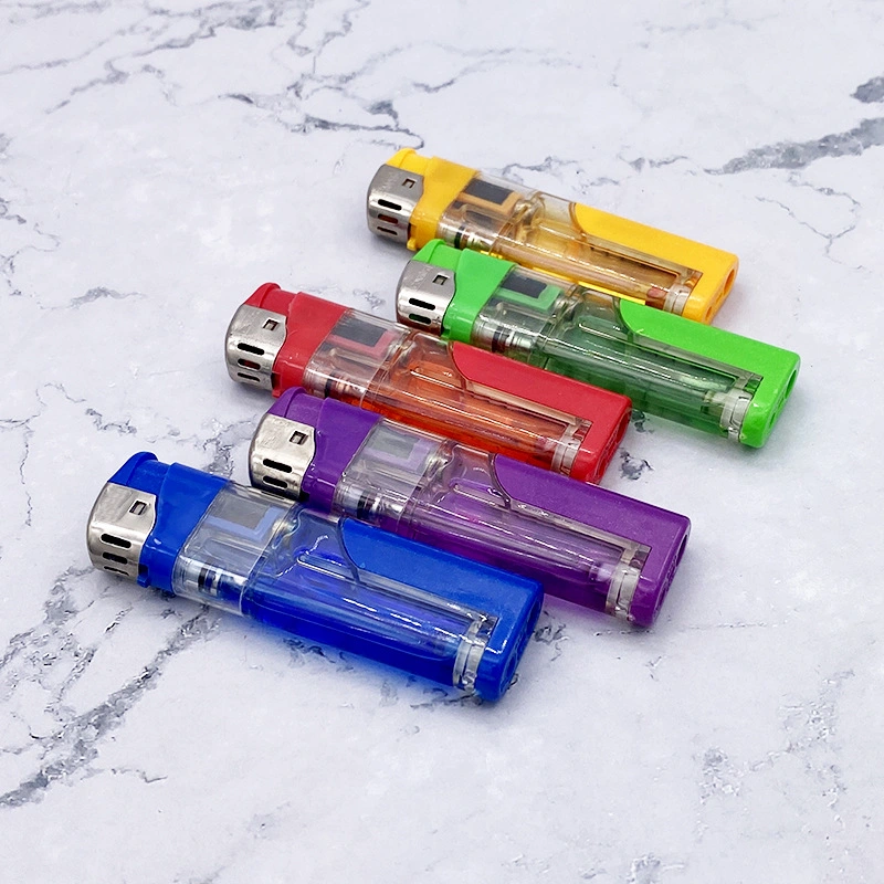 Wholesale/Supplier Refillable Electronic Gas Lighter with LED