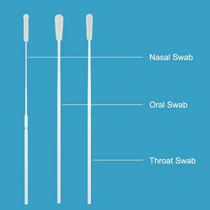 Disposable Sponge Sampling Swab Oropharyngeal Foam Sterile Swab Sticks