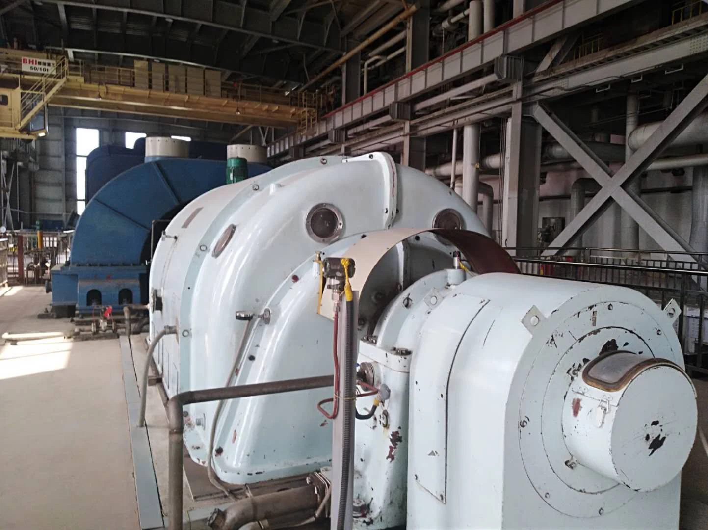 Back Pressure 3000kw 2.35MPa Steam Turbine and Generator