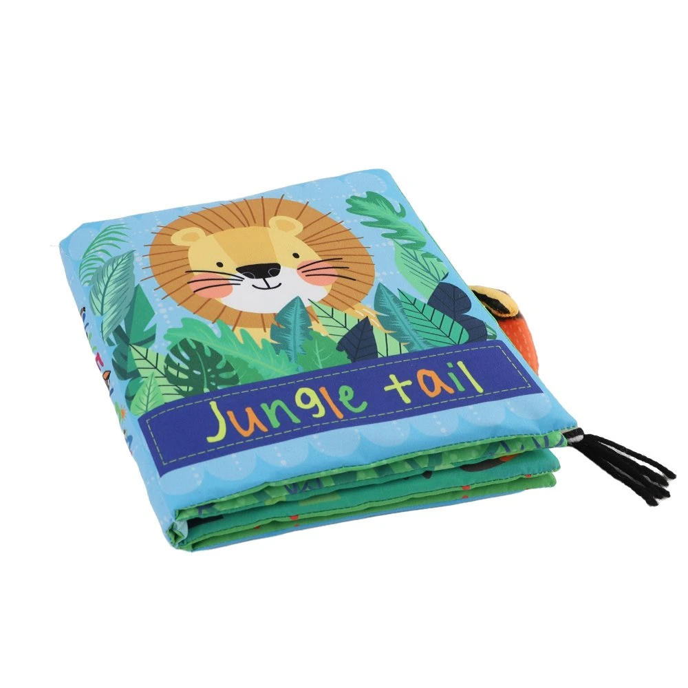 Montessori Baby Quiet Circus Soft Books Cloth Activity for Cover Sensory Toy Kids Child Felt Cloth Book Set