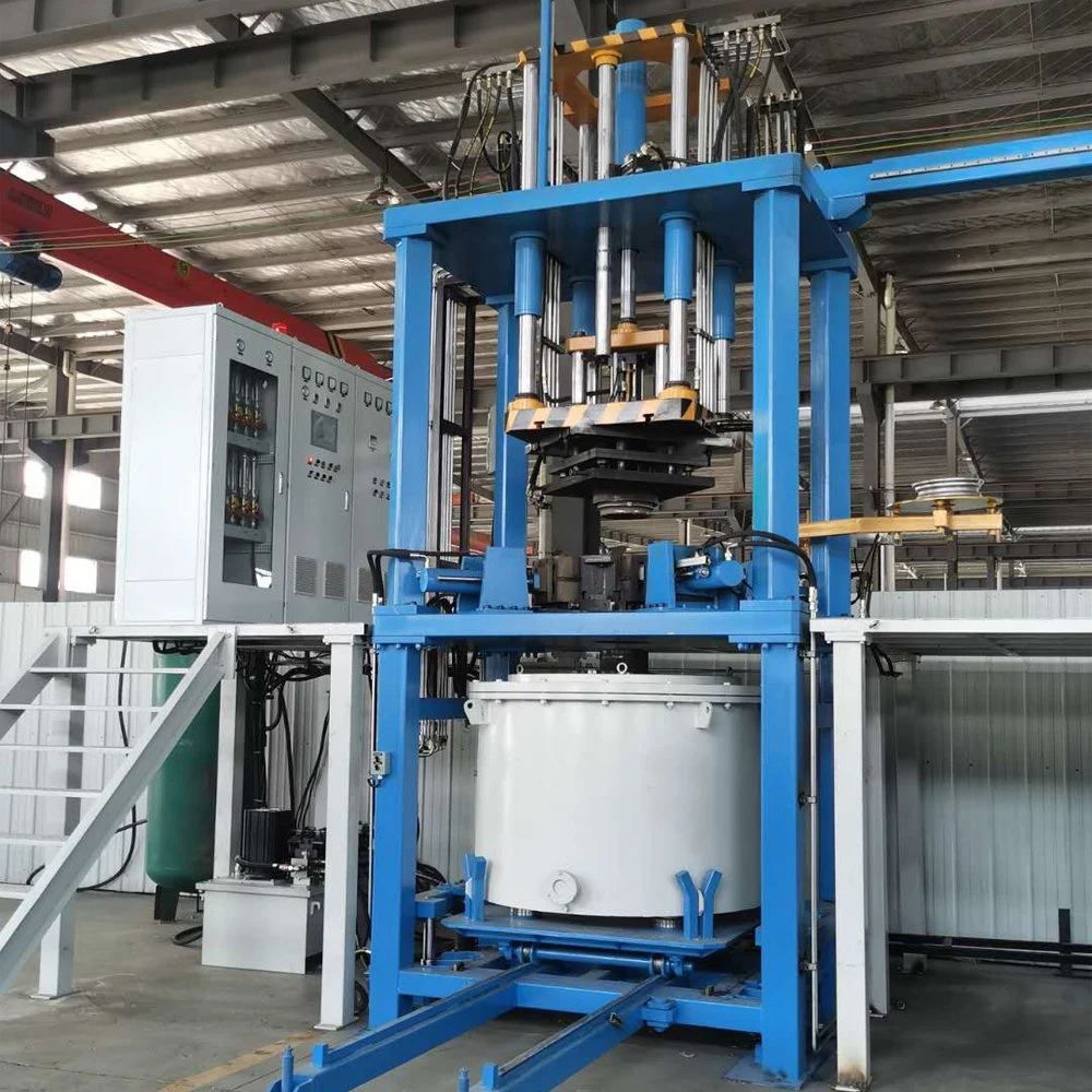 Low Pressure Aluminium Die Casting Machine System Moulding Metal Wheels Cast Machinery