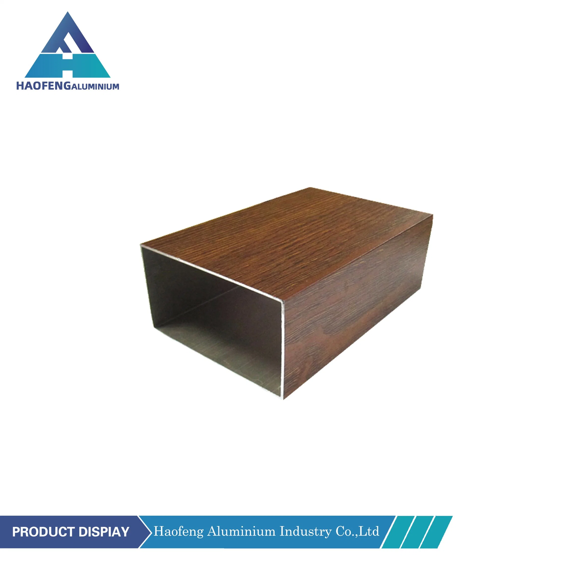 Wood Grain Aluminum Profile Aluminium Pour Portail Window Aluminum Frame High quality/High cost performance  Manufacturing