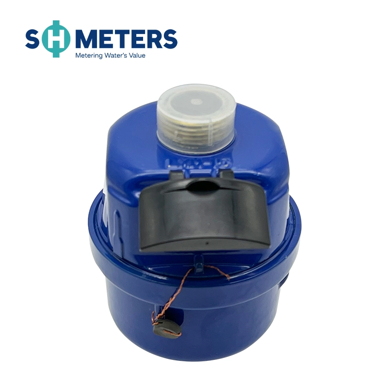 DN15 DN20 Screw Type Brass Body Volumetric Water Flow Meter