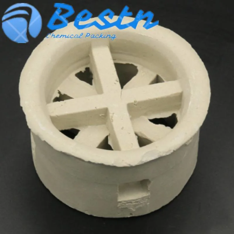 High quality/High cost performance Ceramic Cascade Mini Rings with High Heat Resistant for Cooling Tower