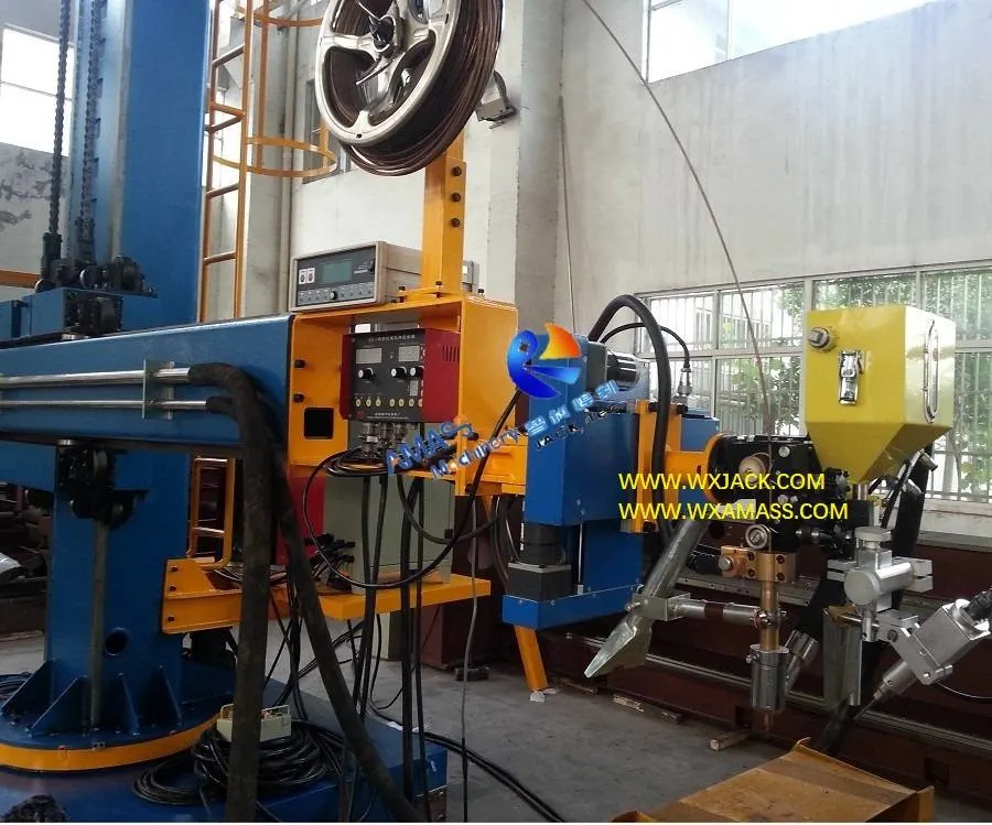 Lhz Heavy Duty Moving Motorized Revolving High Efficient Saw Mag Cross Slides Column and Boom Automatic Welding Manipulator Machine