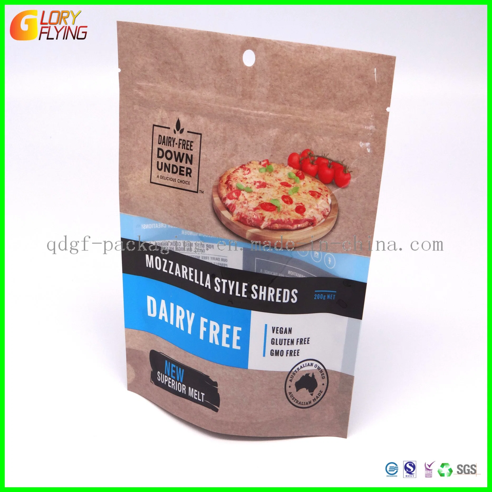 Order Candy Zip Bag, Fruit Salad Standing Bag, Frozen Fruit Bag, Pizza Fruit Dried Fruit Deeply Processed Plastic Bag