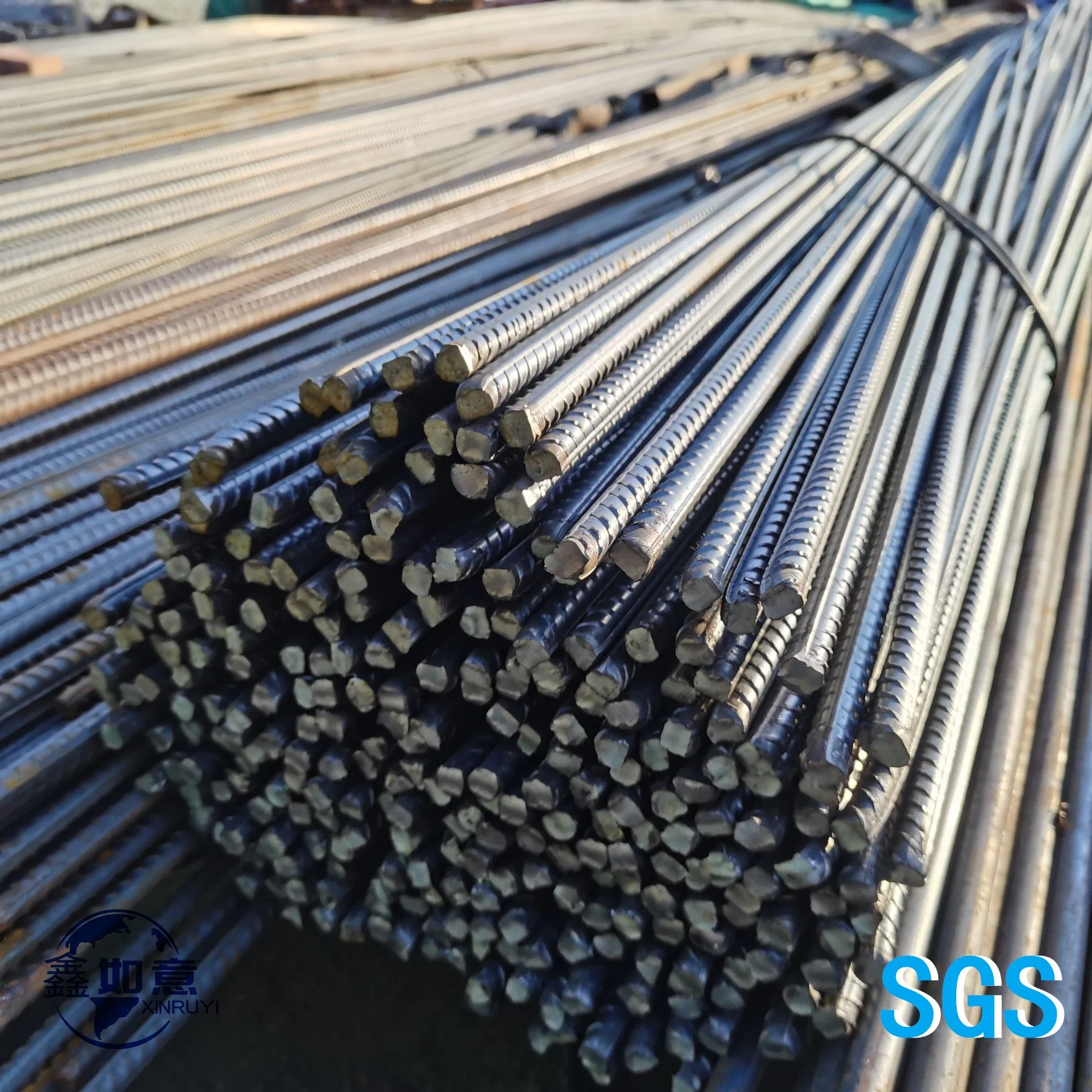 Carbon Steel Rebar Screw Thread Steel Rebar Deformed Steel Bar Construction Use