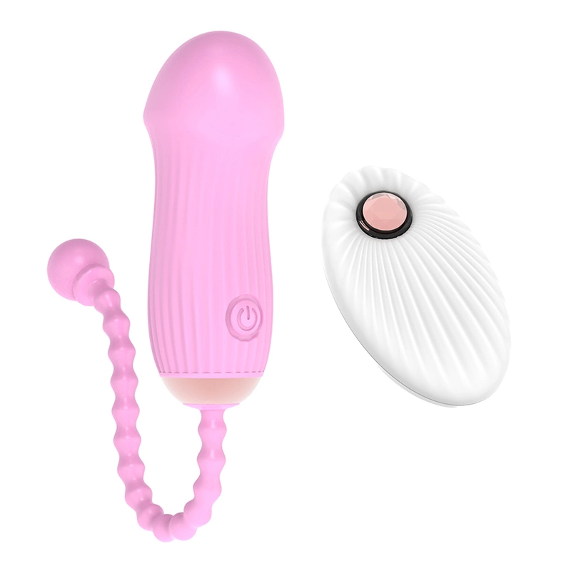 2022 12 modos de vibración de Huevo vibrador de silicona con control remoto