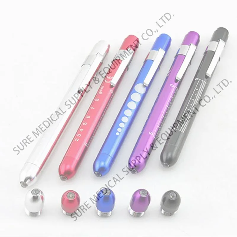 Hospital Medical Pen Light LED Medical Pen Torch for Eye, Nose Examination