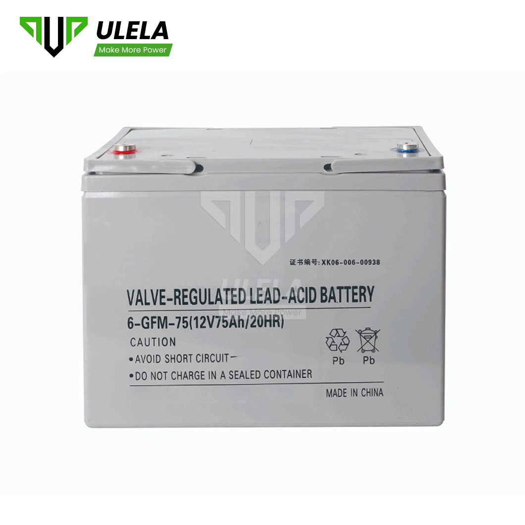 Ulela Solar Energy Battery Storage System Manufacturing 24V Lead Acid Battery Charger China Lead-Acid Batteries for Solar System