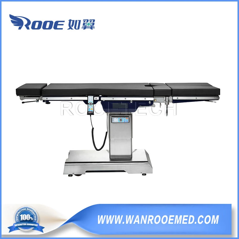 Medical 300kgs Loading Double Control System Electro-Hydraulic Operating Table with Translation