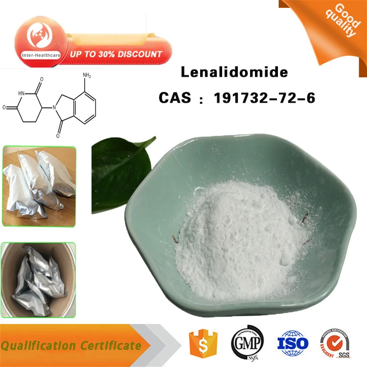 Pharmaceutical Intermediate Antineoplastic API Raw Lenalidomide Powder CAS 191732-72-6 Lenalidomide