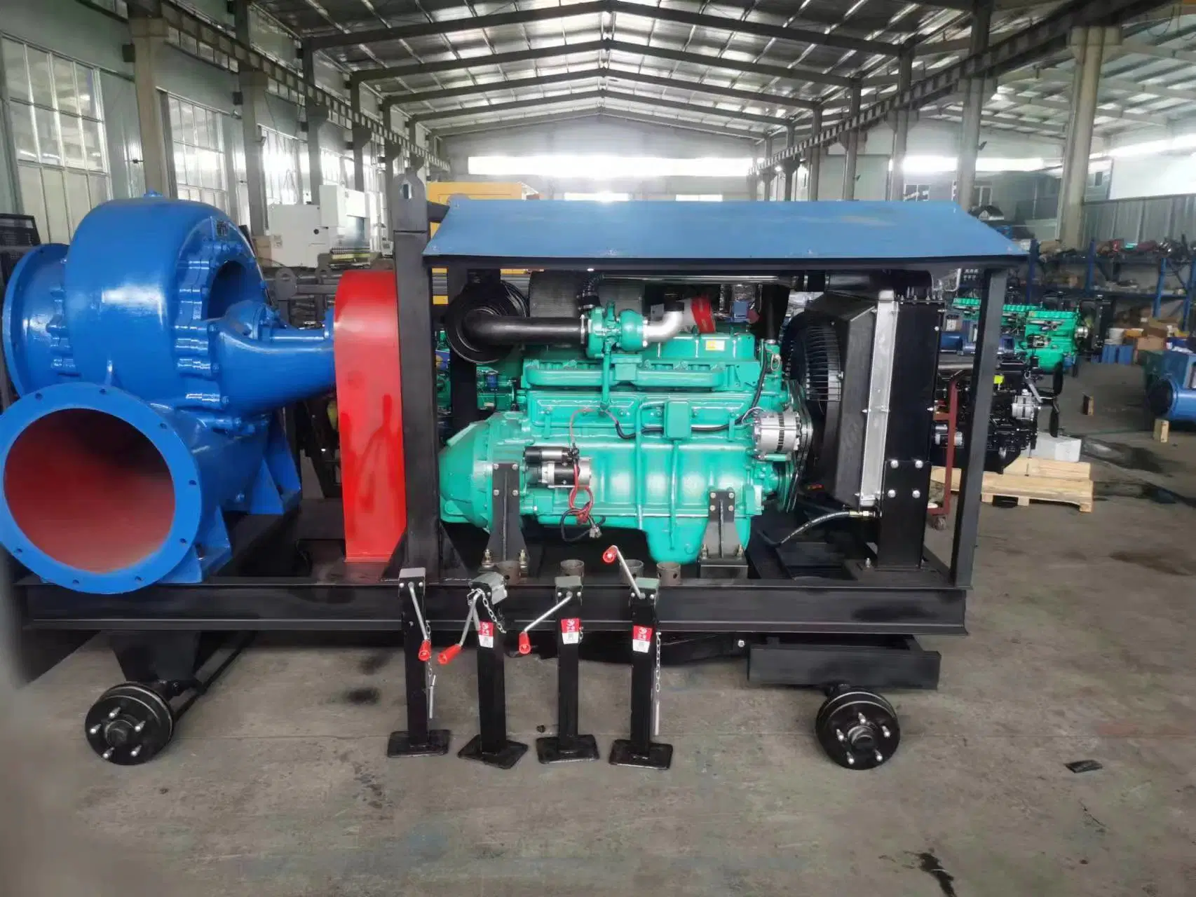 Best Factory Price 500hw-7 20inch Mixed Flow Water Pump for Farming Irrigation Diesel Pump