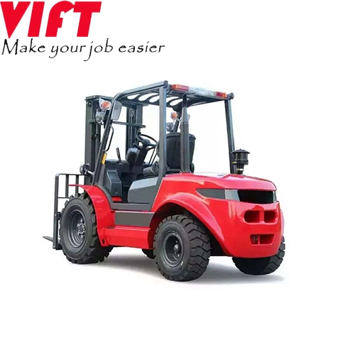 3.5ton 4WD Rough Terrain Forklift, Diesel Forklift, 4 Wheels Drive Forklift Truck, Cpcd35, 2dw Rough Terrain Forklift, Allroad Forklift