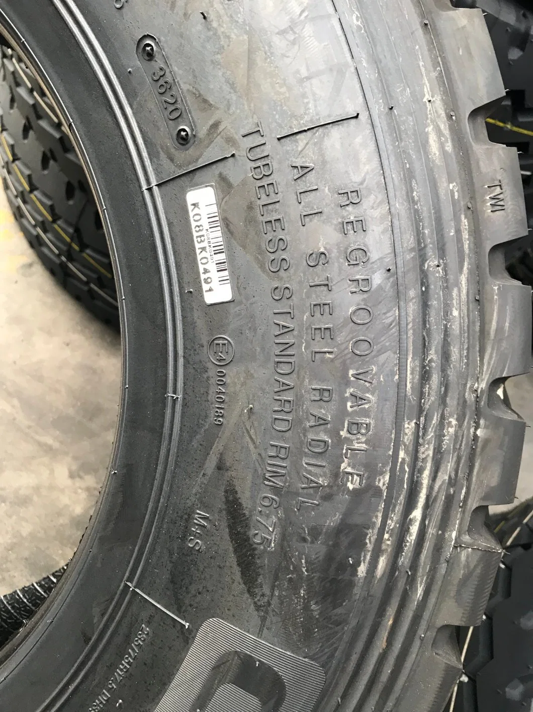 235/75R17.5 постоянства коммерческих шин