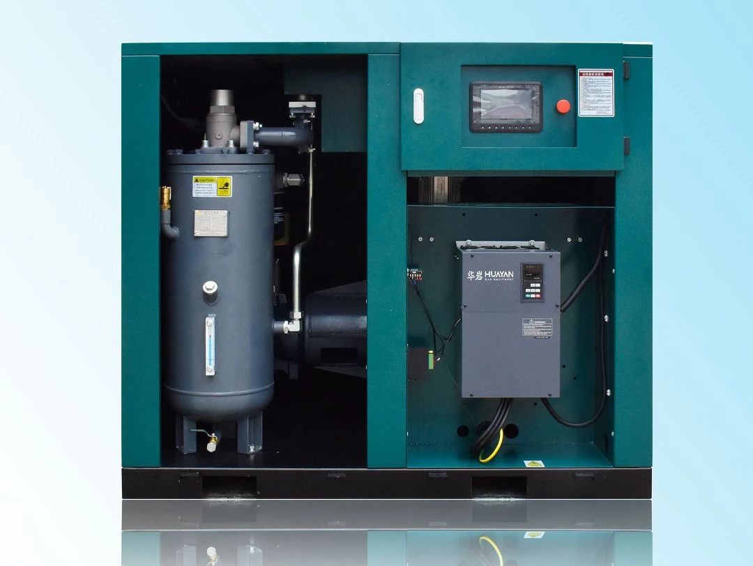 45kW 60HP Energiesparender Permanentmagnet stationärer Schraubenluftverdichter