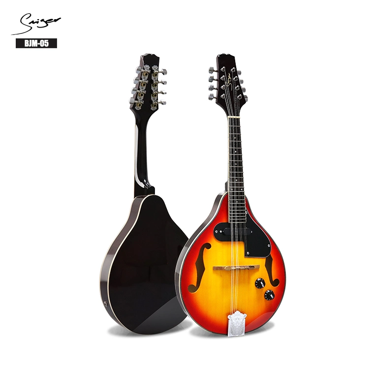 Wholesale Smiger Chinese Folk Musical Instruments 8 Strings a Style Acoustic Electric Mandolin