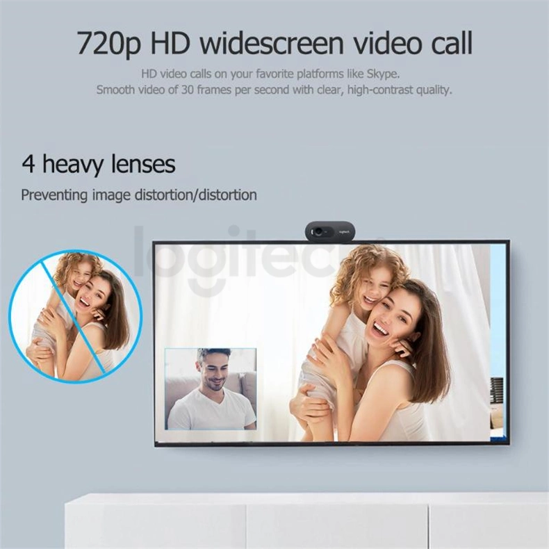 C270 de la vidéo HD 720p Webcam intégrée Mini-ordinateur USB2.0 Micphone Appareil photo pour l'ordinateur portable conférence vidéo original de la caméra